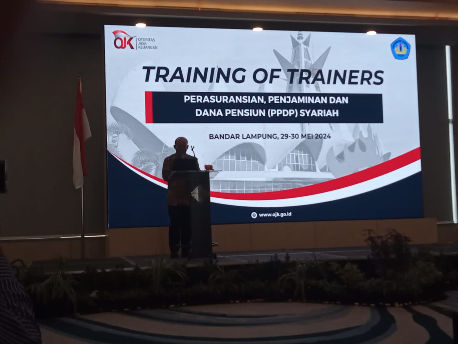 TRAINING OF TRAINERS PERASURANSIAN, PENJAMINAN DAN DANA PENSIUN (PPDP) SYARIAH